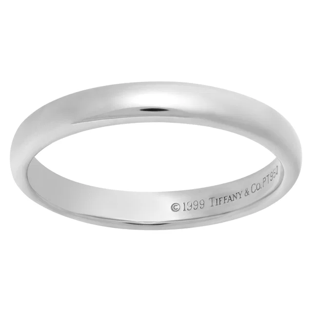 Original Tiffany & Co. platinum wedding band. Size 7.25 in Platinum from Gray And Sons