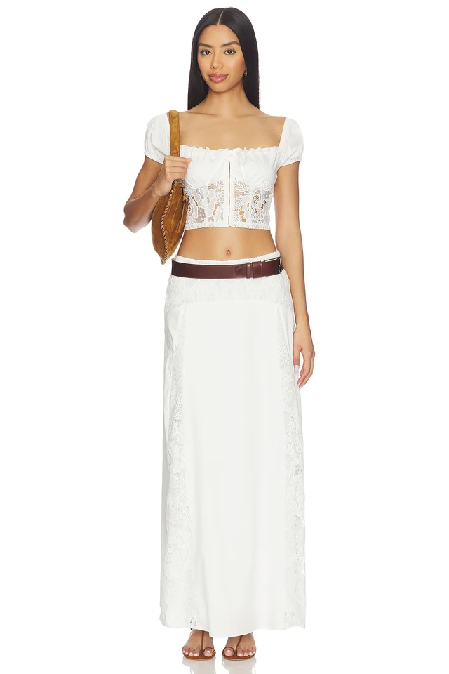 MORE TO COME Loriela Top in White, photo 4 of 4 from REVOLVE (Canada)