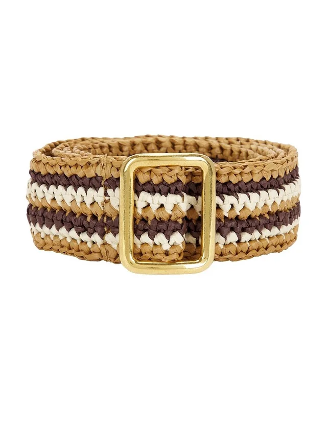 The Row Ara Belt in neutral|brown|red Raffia from Poshmark