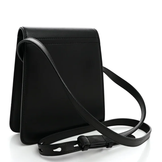 Saint Laurent Smooth Calfskin North South Kaia Satchel Black in Black Calfskin from FASHIONPHILE, photo 3 of 10