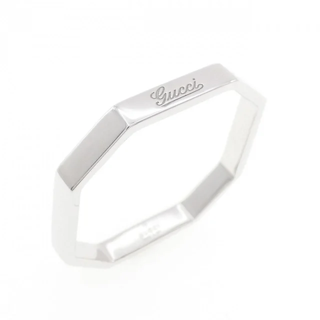 Gucci wedding rings in 750 white gold from KOMEHYO