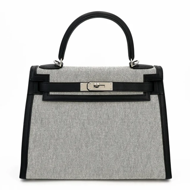 Hermès Kelly 28 Sellier Noir (89) in Black Swift leather from Ginza Xiaoma