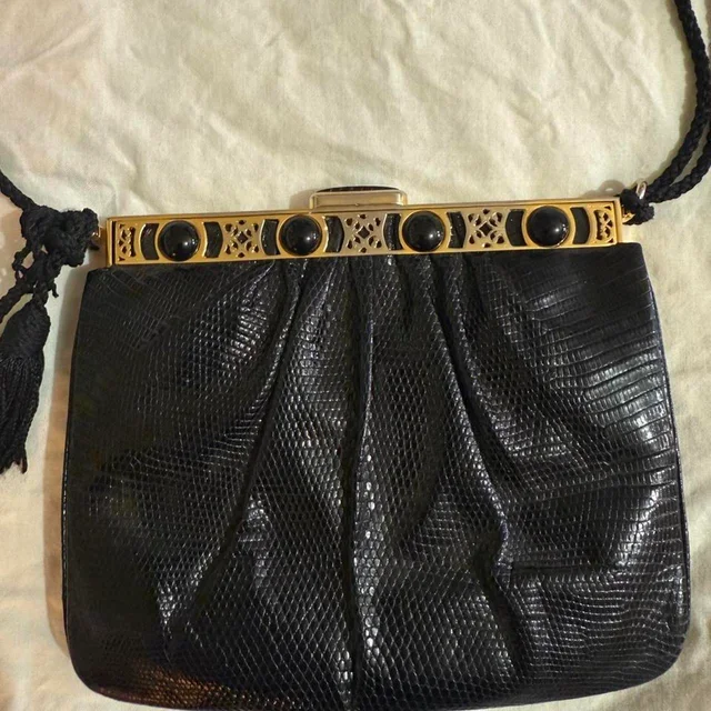 Judith Leiber Women's Bag - Black in black from Depop, photo 3 of 5