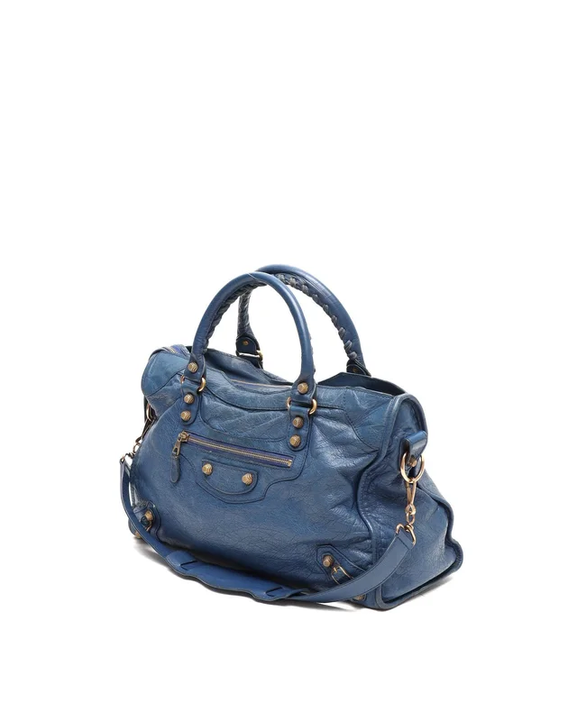 Balenciaga Motocross Classic City Bag in Leather from A Retro Tale, photo 2 of 10
