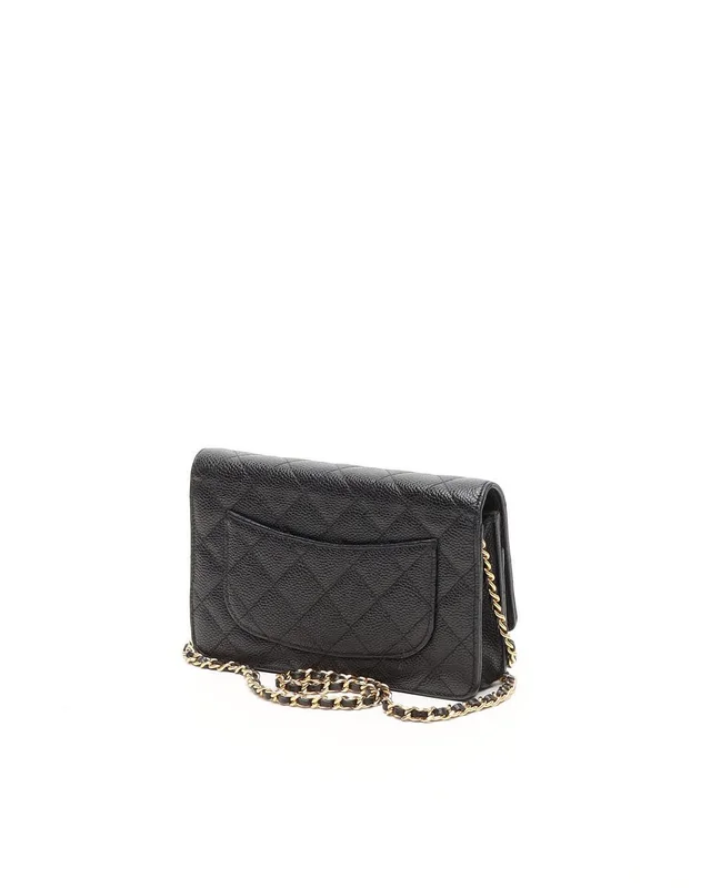 Chanel Caviar Wallet On Chain Bag in Caviar leather from A Retro Tale, photo 3 of 12