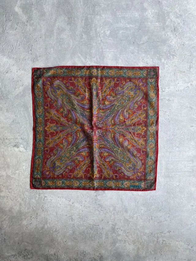 Saint Laurent Vintage Handkerchief / Bandana in multicolor from Grailed