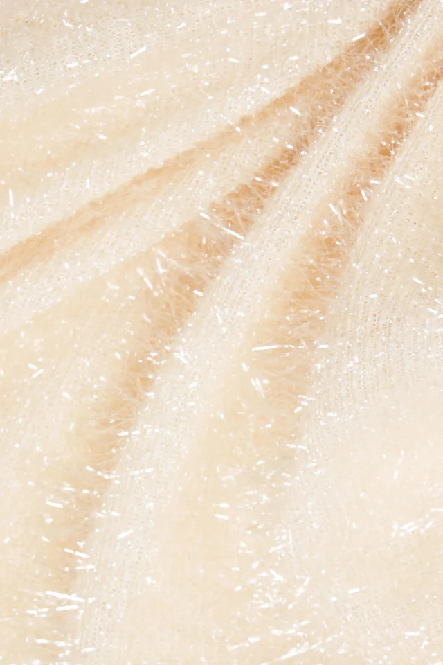 Simon Miller Lash Lou Metallic Knitted Midi Dress in Cream, photo 4 of 4 from THE OUTNET