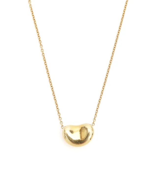 Tiffany & Co. Elsa Peretti Bean 18Kt Necklace from A Retro Tale
