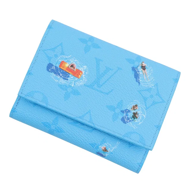 Louis Vuitton Victor Wallet Pool BlueM29505 Monogram Sports & Leisure from GALLERY RARE