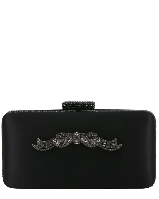 Badgley Mischka Lexi Silk Clutch, image 1 of 1 from Rue La La