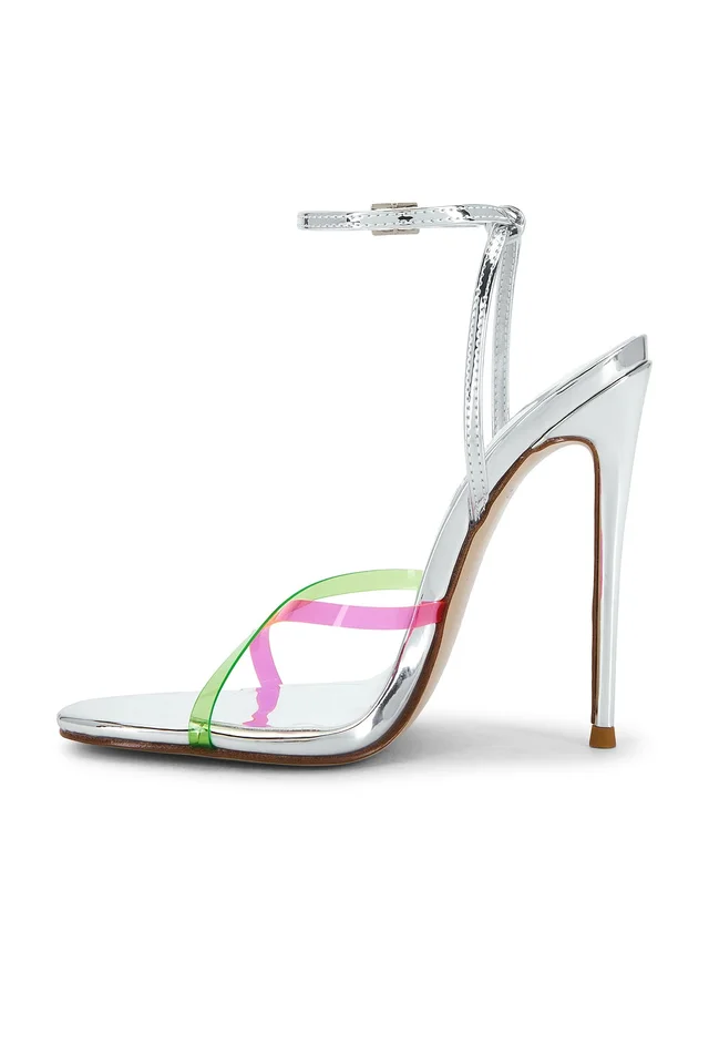 FEMME LA x REVOLVE Ale Sandal in Silver, photo 5 of 5 from REVOLVE (Canada)