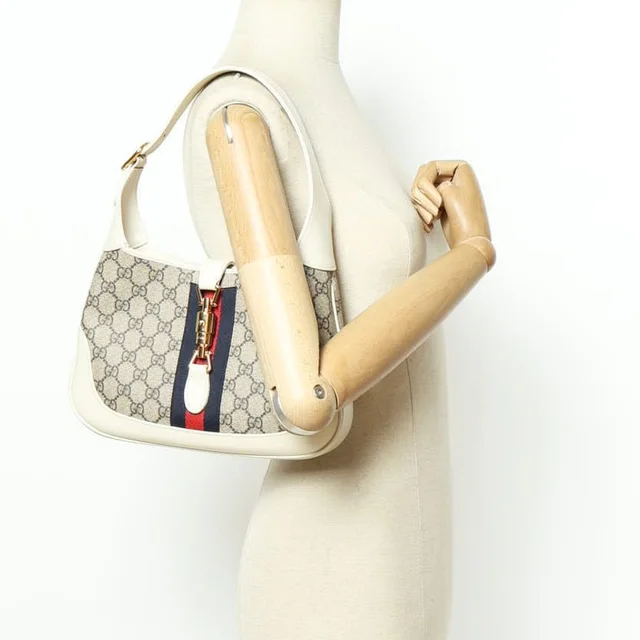 Gucci Medium Jackie 1961 Bag in Coated canvas from A Retro Tale, photo 10 of 12