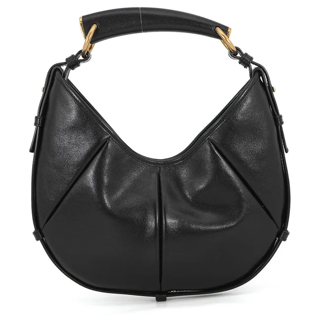 Saint Laurent Mombasa Black851432AAGWJ1000 Calf Leather Size Small in Calfskin from GALLERY RARE