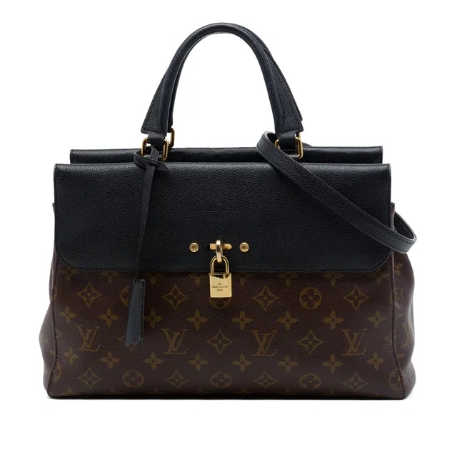 Brown Louis Vuitton Monogram Venus Satchel in Brown Coated canvas from Designer Revival