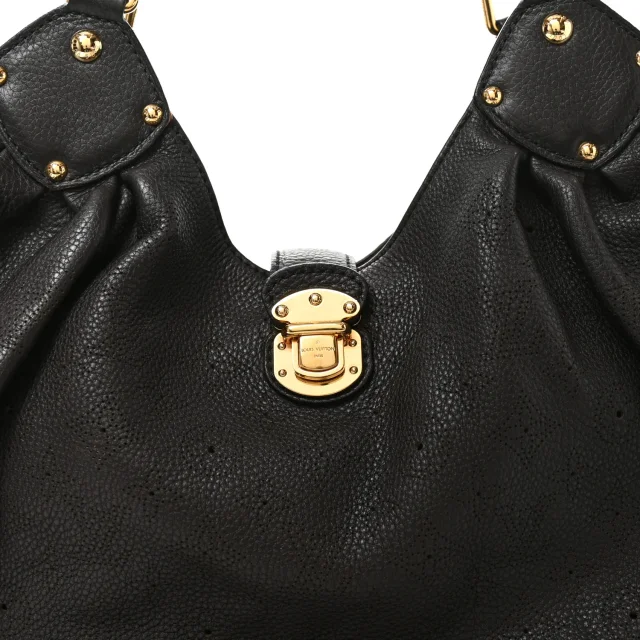 Louis Vuitton Mahina L Chocolate in Brown Leather from FASHIONPHILE, photo 7 of 10