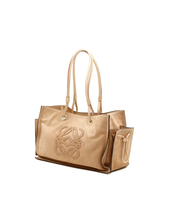 Loewe Suede Anagram Tote Bag in Suede from A Retro Tale, photo 2 of 2