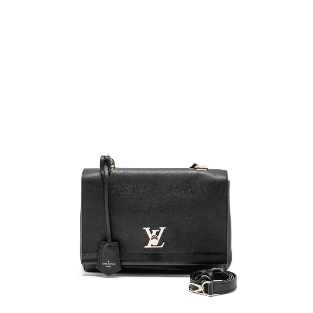 Louis Vuitton Lock Me Bag Calfskin Black SHW from EMIER