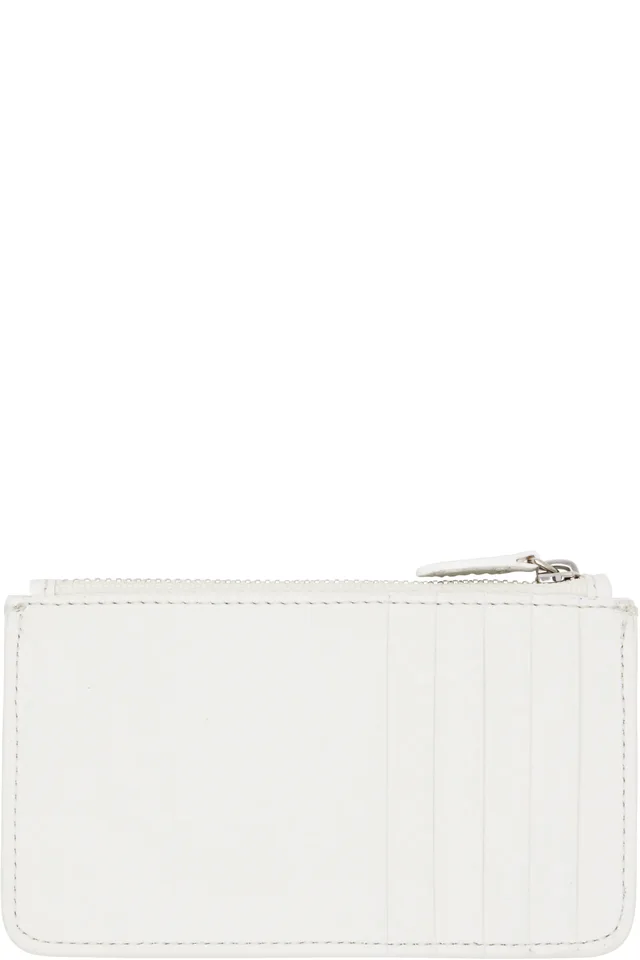 Vivienne Westwood Off-White Half Moon Card Holder, photo 2 of 2 from SSENSE