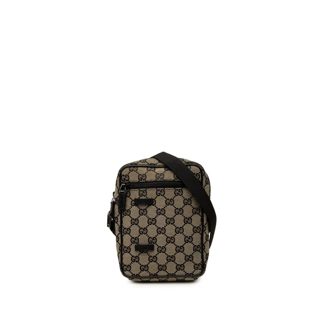 Beige Gucci GG Canvas Crossbody in Beige Canvas from Designer Revival, photo 1 of 1