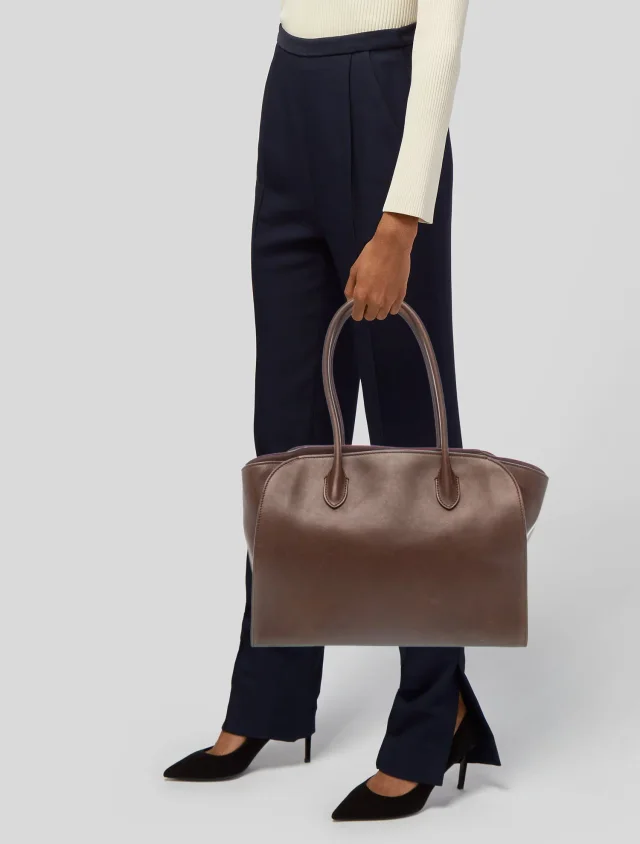 The Row Marlo 14 in brown|red Leather from The RealReal, photo 2 of 6
