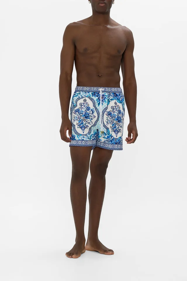 Camilla eBoutique MID LENGTH BOARDSHORT WITH ELASTIC WAIST A CERAMIC GARDEN from CAMILLA, photo 1 of 1