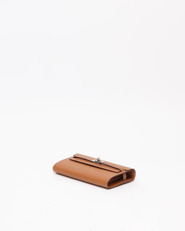Hermès Epsom Kelly To Go Wallet in Epsom leather from A Retro Tale, photo 4 of 14