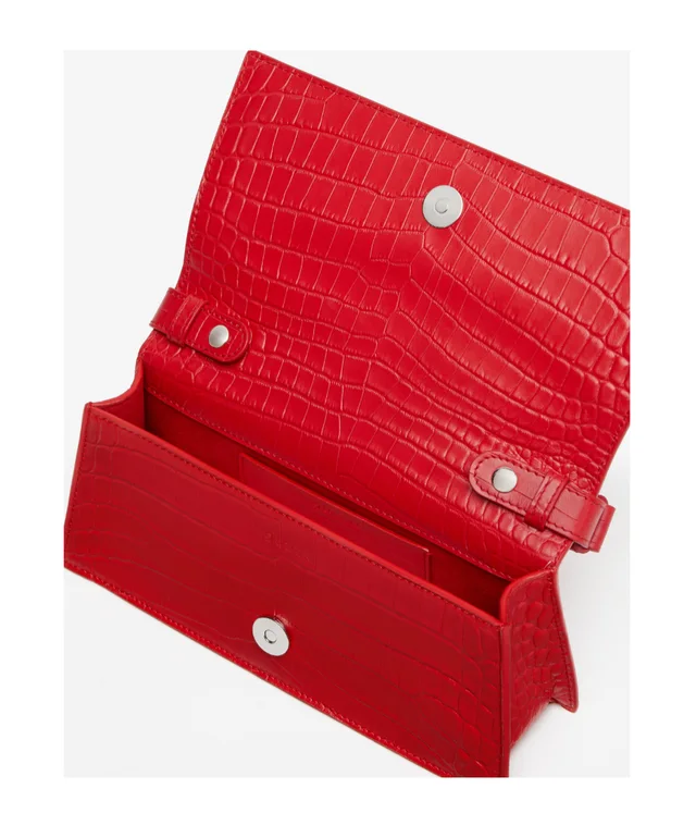Alexander McQueen Jewelled Embossed Mini Shoulder Bag, photo 2 of 2 from SENSER