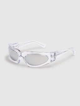 Kuboraum Berlin Mask Sunglasses in 0% Acetate, photo 2 of 5 from LUISAVIAROMA