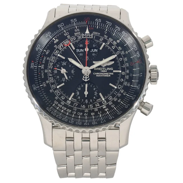 Breitling Navitimer A21350 46mm Stainless Steel Watch from H&T
