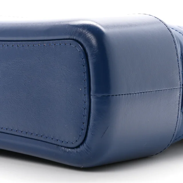 Chanel Aged Calfskin Quilted Medium Gabrielle Hobo Blue in Blue Calfskin from FASHIONPHILE, photo 10 of 10