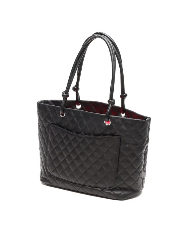 Chanel Cambon Ligne Tote Bag in Leather from A Retro Tale, photo 3 of 9