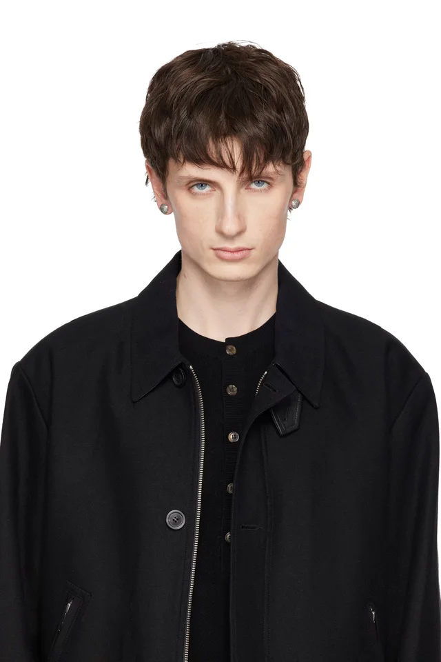 Emanuele Bicocchi Logo Scudo Earrings, photo 3 of 3 from SSENSE