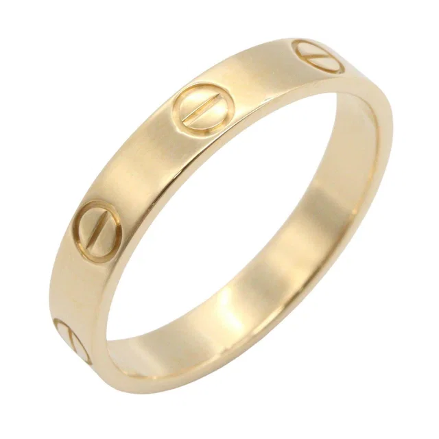 Cartier Mini Love Ring Au750 Ring Size 14 from LuxUness