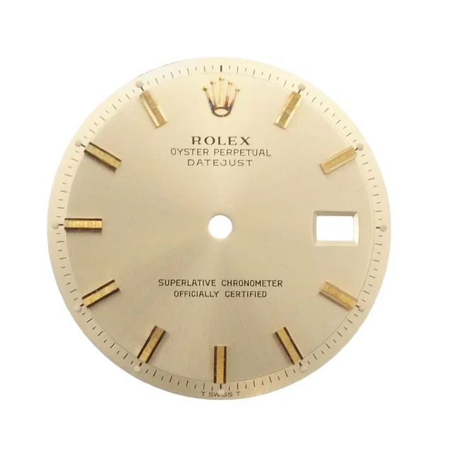 Rolex Dial Champagne Datejust Hand Watch from The Reluxe