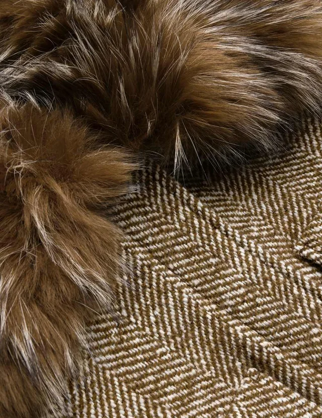 Zimmermann Valiant Faux Fur Collar Jacket, photo 2 of 4 from SENSER