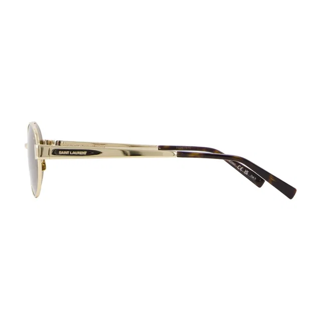 Saint Laurent Sl Sunglasses — Gold Metal in Gold from HEWI
