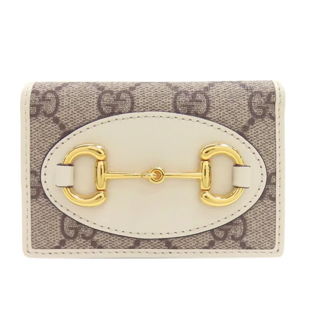 Gucci Horsebit GG Wallet Leather in Leather from The Reluxe