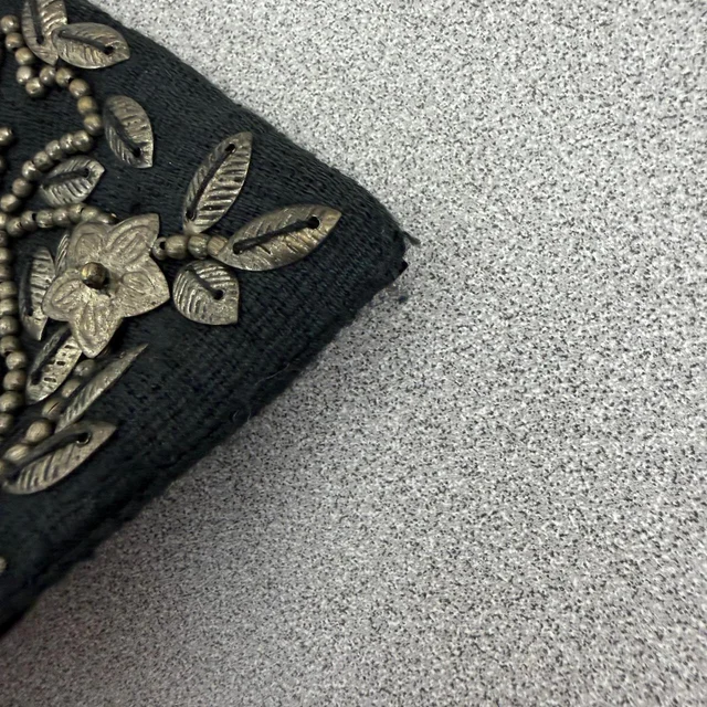 Moynat Women's Crossbody bags - Black/Silver in silver|gray|black from Depop, photo 6 of 9