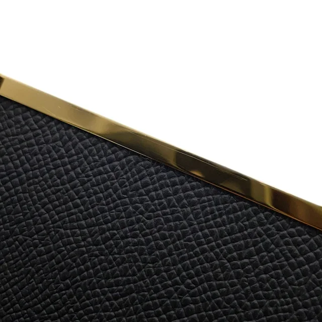 Hermès Geta Slim Black Epsom in Black Epsom leather from GALLERY RARE, photo 11 of 15