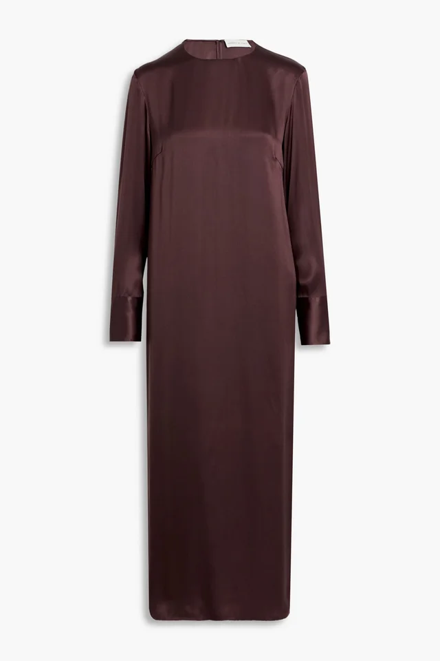 Veronica De Piante Riya Washed-Silk Midi Dress from THE OUTNET, photo 1 of 1