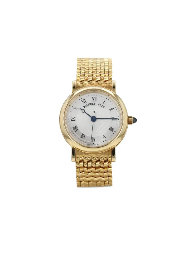 Breguet 2010s Clasic 30mm - unisex - Yellow Gold - One Size - White in white from Farfetch