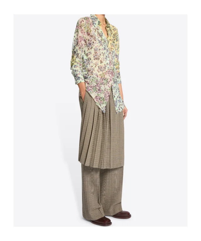 Dries Van Noten fitted jacquard shirt, photo 2 of 3 from SENSER