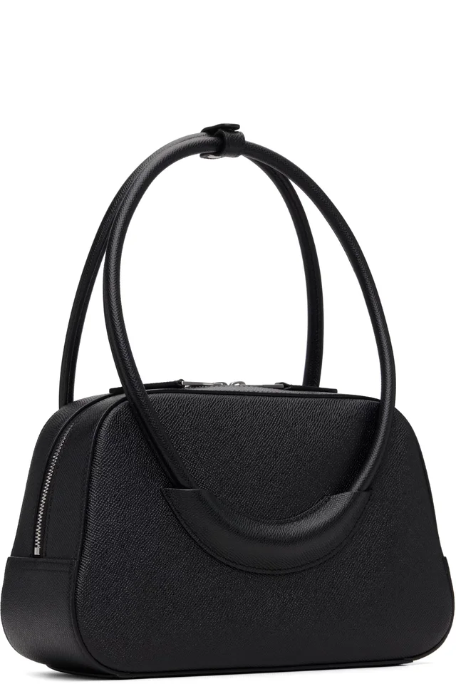 SHUSHU/TONG Black Bow Ring Handle Bag, photo 3 of 3 from SSENSE