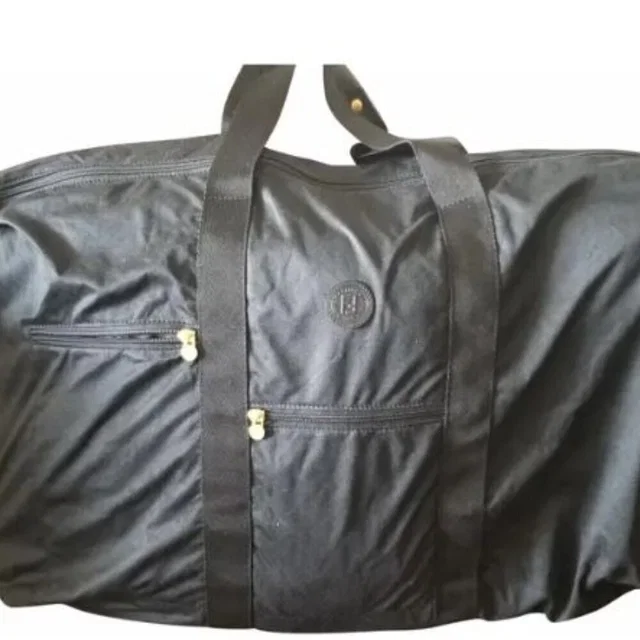 Fendi Nylon Weekender Bag Large Travel Tote Duffel Unisex Luggage in black Nylon from Poshmark