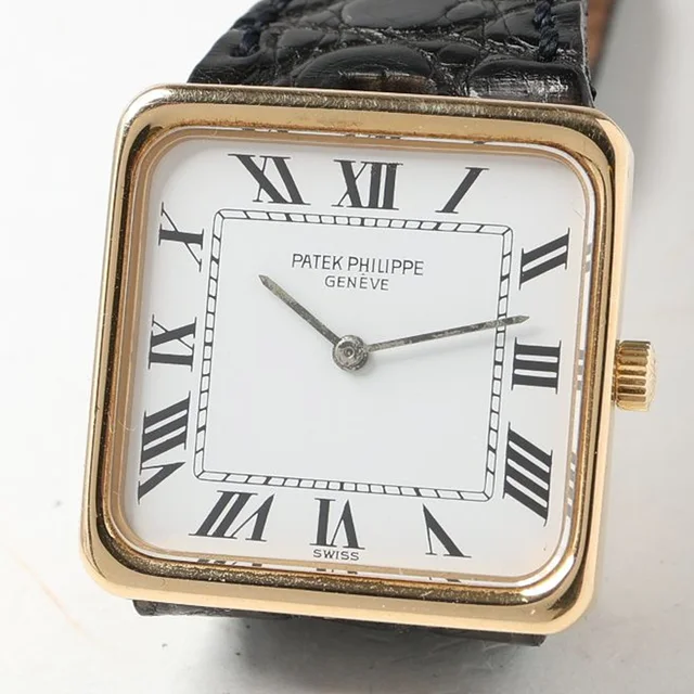 Patek Philippe 26x26mm Ref. 4222 Circa 1980 18k Watch in Crocodile from A Retro Tale, photo 2 of 2