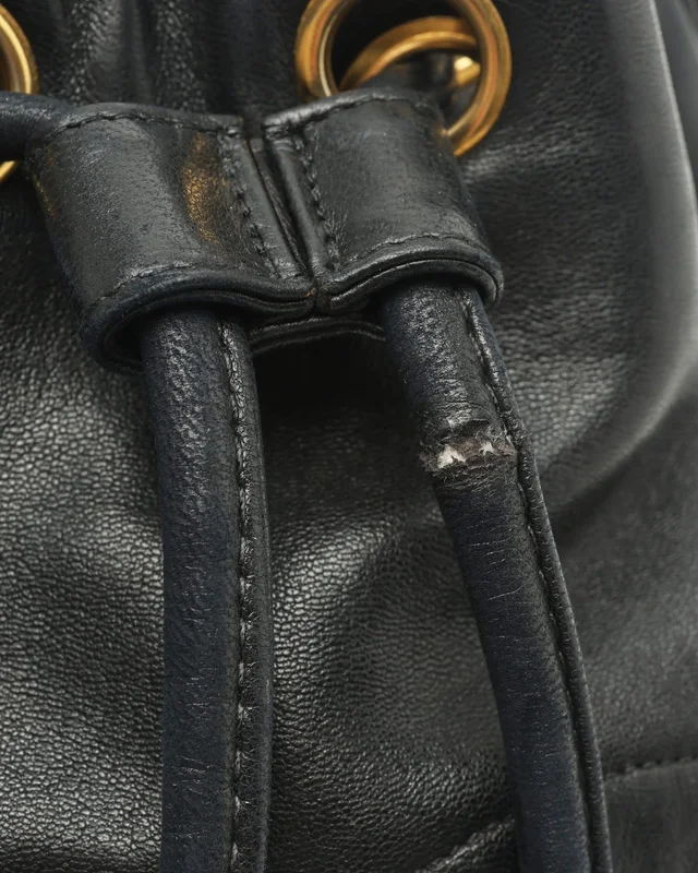 Chanel CC Chain Bucket Bag in Leather from A Retro Tale, photo 6 of 11