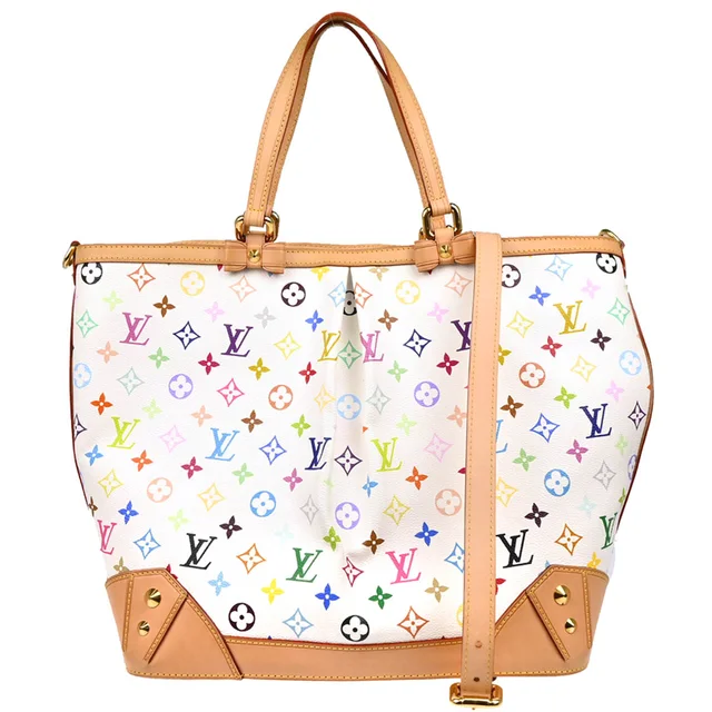 Louis Vuitton 2011 White Monogram Sharleen GM 2way Shoulder Tote Handbag M93214 in White Canvas from AMORE Vintage Tokyo