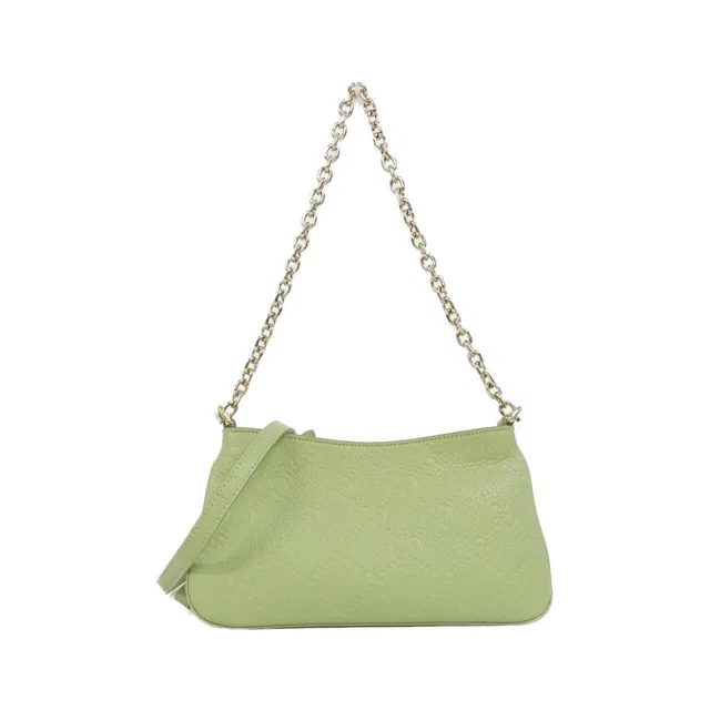 Gucci GG Emblem Aaeem Shoulder Bag in Leather from The Reluxe