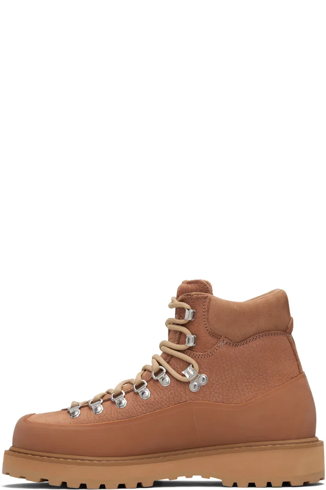 Diemme Tan Roccia Vet Gomma Boots, photo 3 of 5 from SSENSE