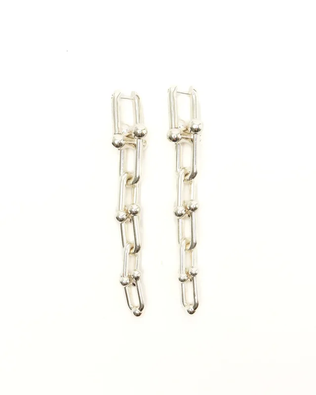 Tiffany & Co. HardWear Graduated Link Earrings from A Retro Tale